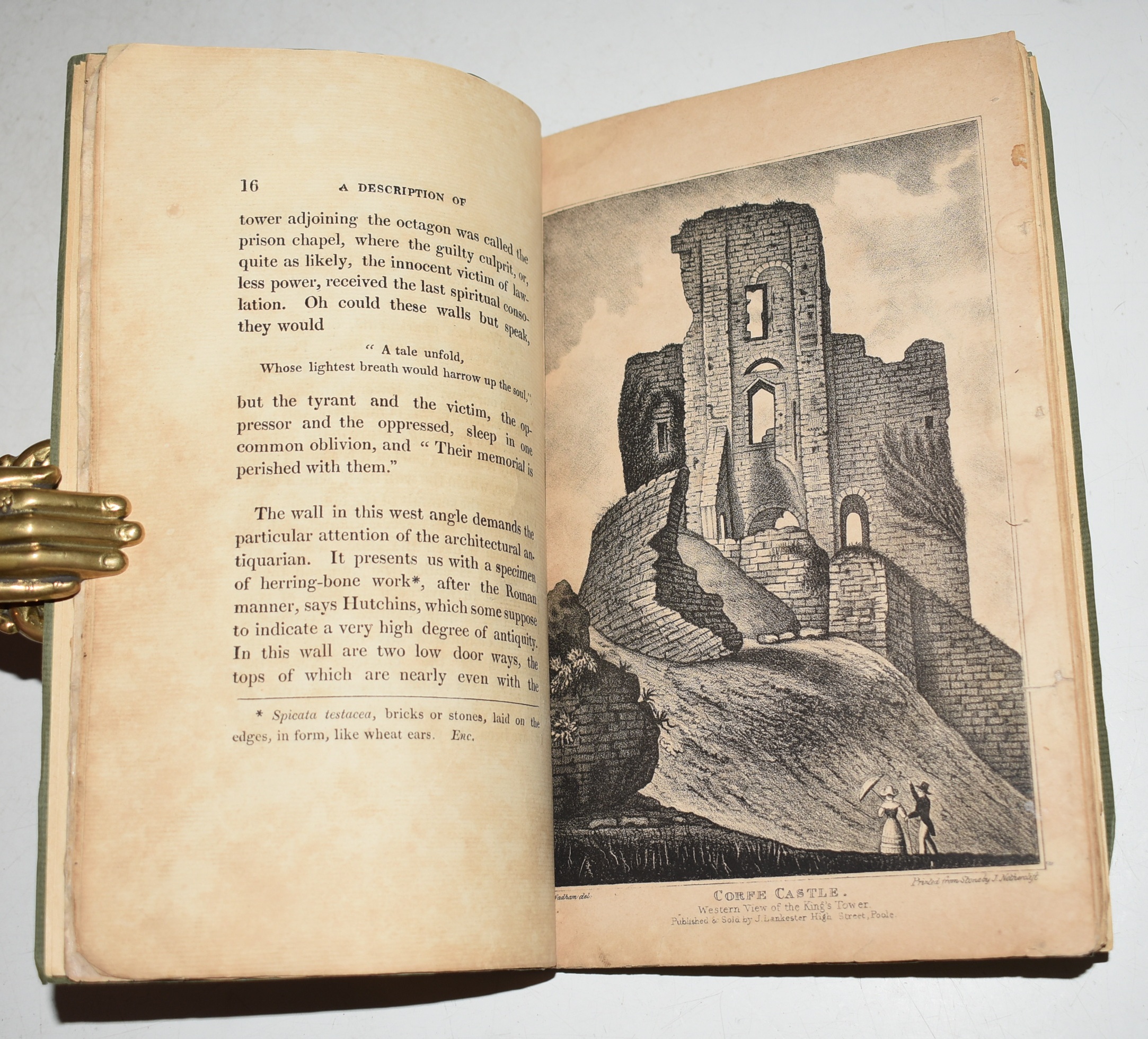 An Historical and Architectural Description of Corfe Castle. By a Near Resident.