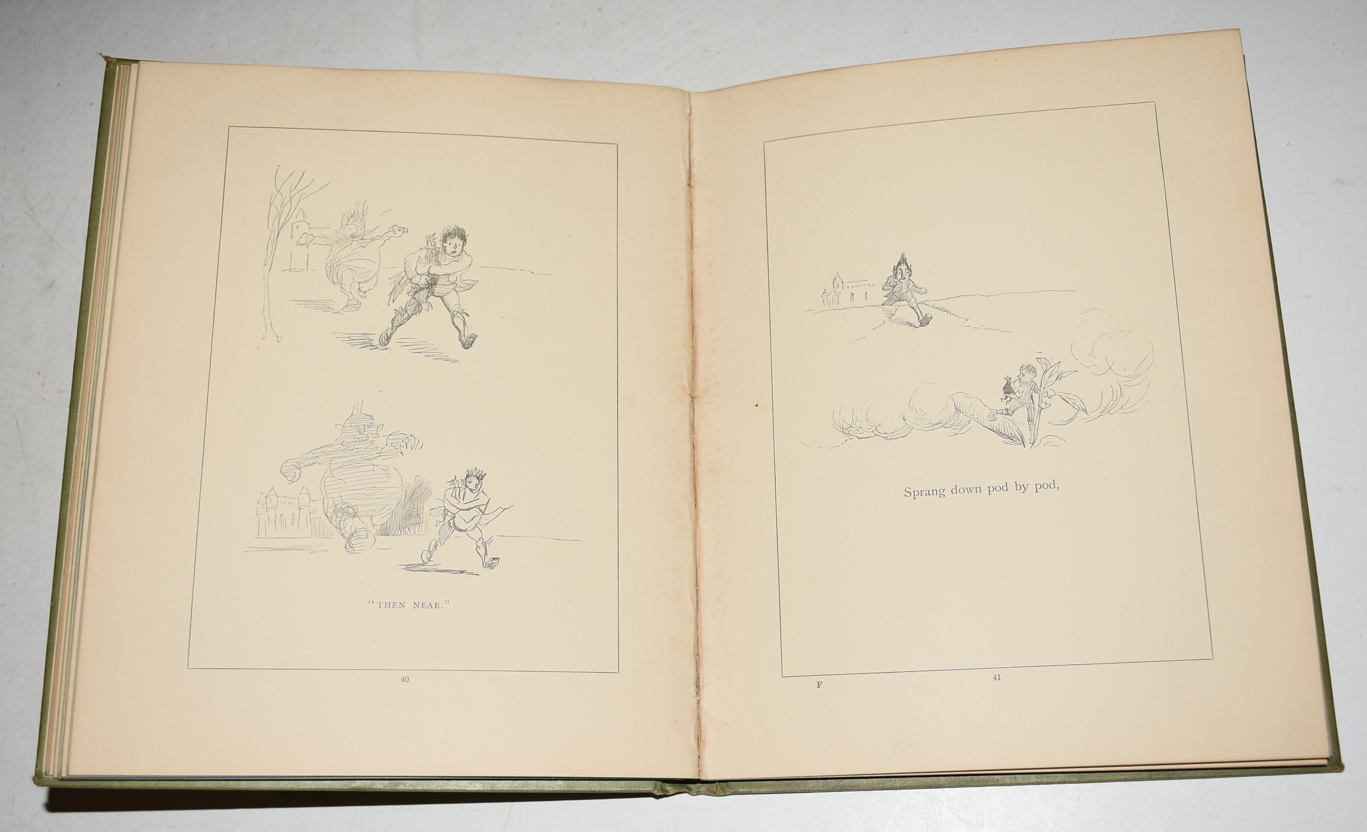 Jack and the Bean-Stalk. English Hexameters. Illustrated by Randolph Caldecott.