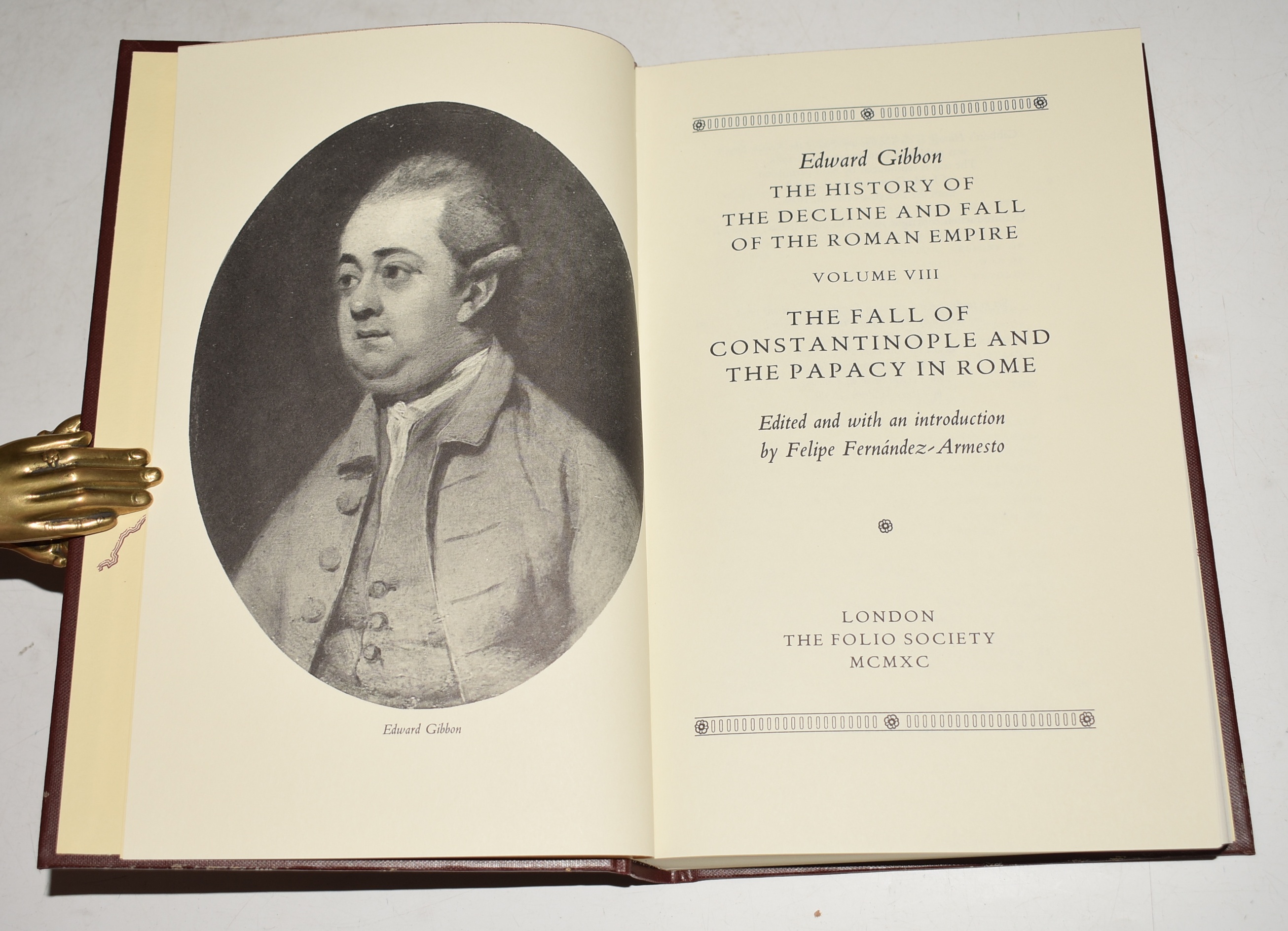 The History of The Decline and Fall of the Roman Empire. Edited and with an introduction by Betty Radice. Eight volumes in Slipcases.