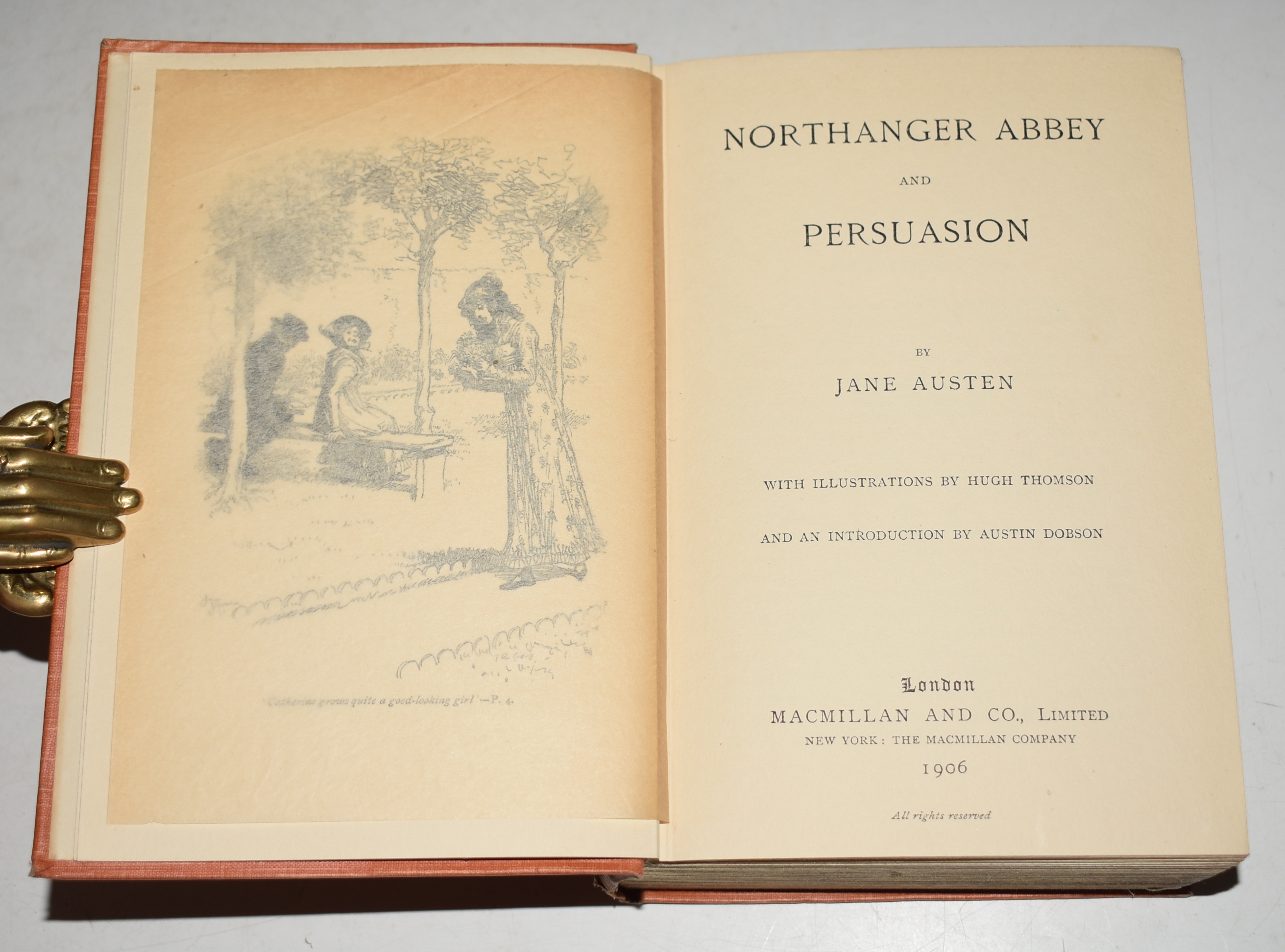 Northanger Abbey and Persuasion. Illustrated By Hugh Thomson. With an Introduction by Austin Dobson.