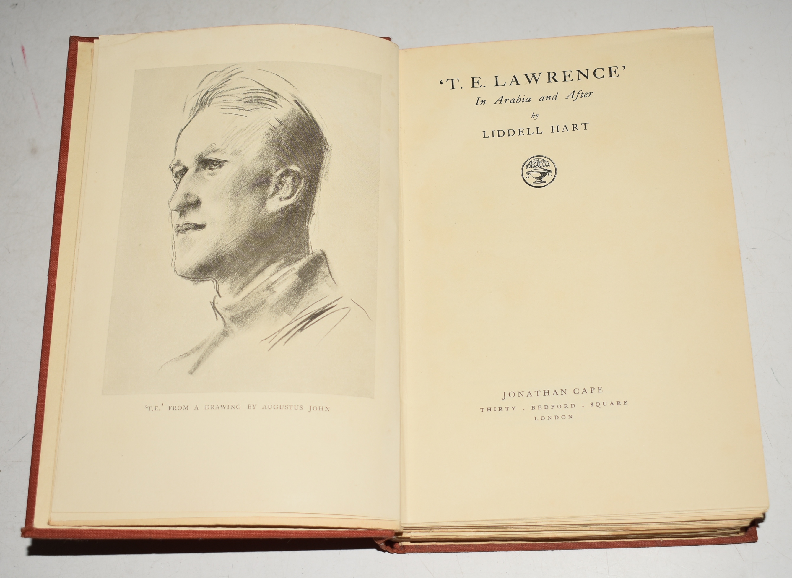 "T.E. Lawrence". In Arabia and After.