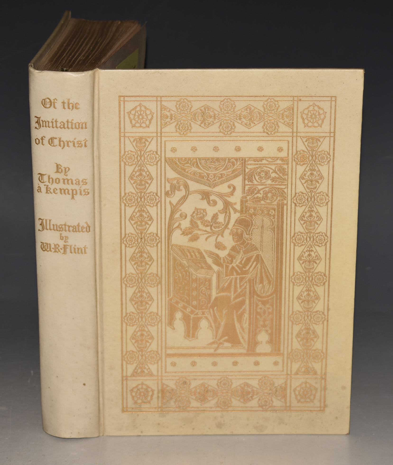 Of the Imitation of Christ. As Translated out of Latin by Richard Whytford. Re-edited into modern English with an Historical Introduction by Wilfrid Raynal. Illustrations and Designs by W. Russell Flint.