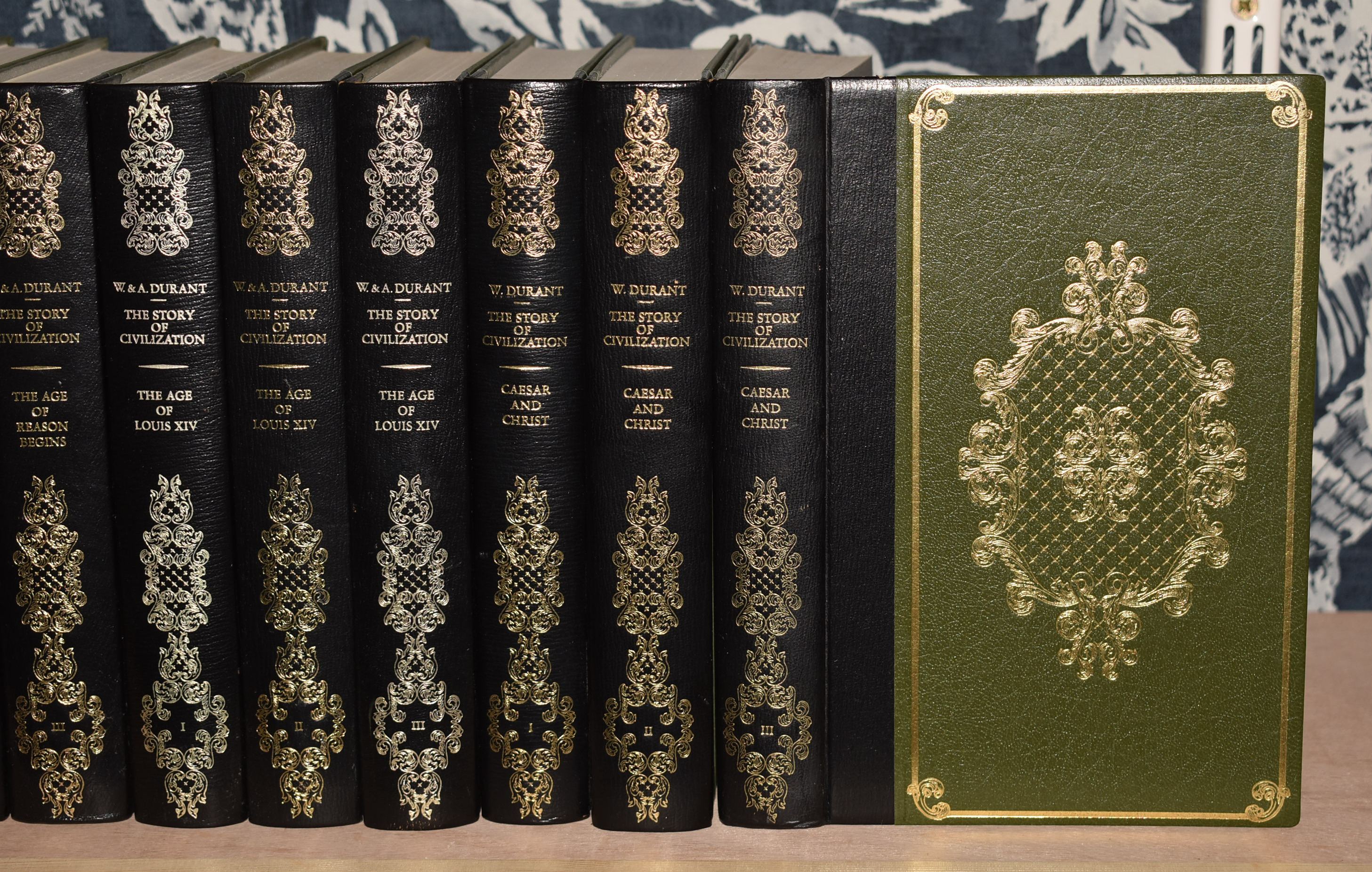 The Story of Civilization. 34 volume set. Complete Works.