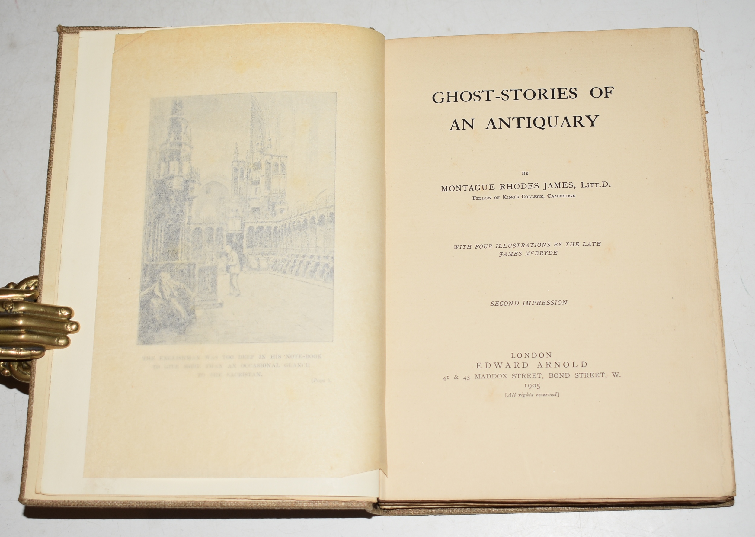 Ghost-Stories of Antiquary With Four Illustrations by the Late James McBryde. Second Impression.