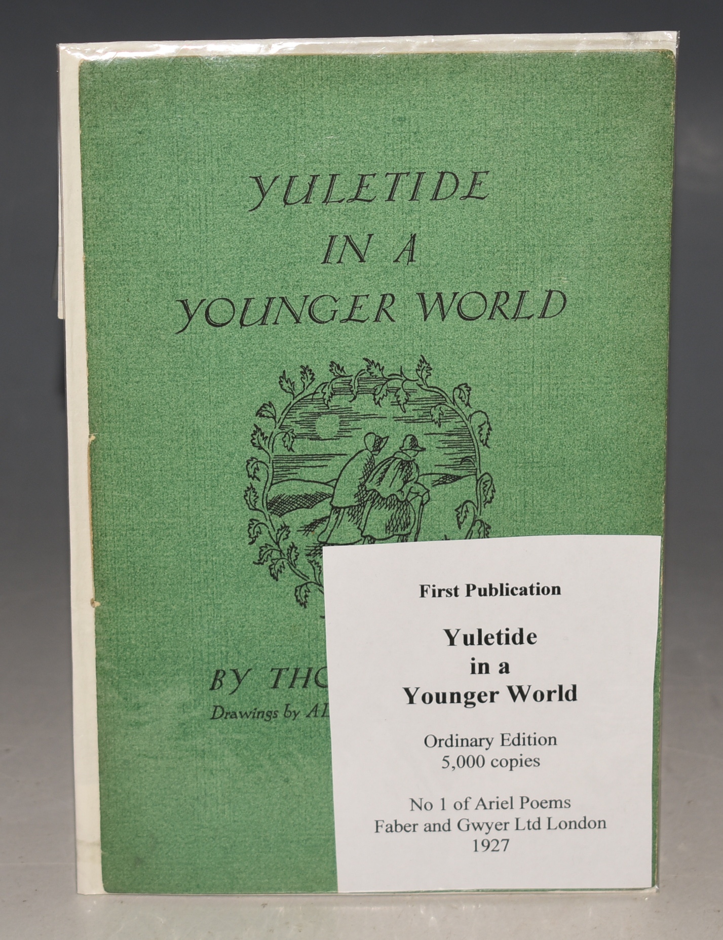 Yuletide in a Younger World. (ARIEL POEMS) Drawings by ALBERT RUTHERSTON.