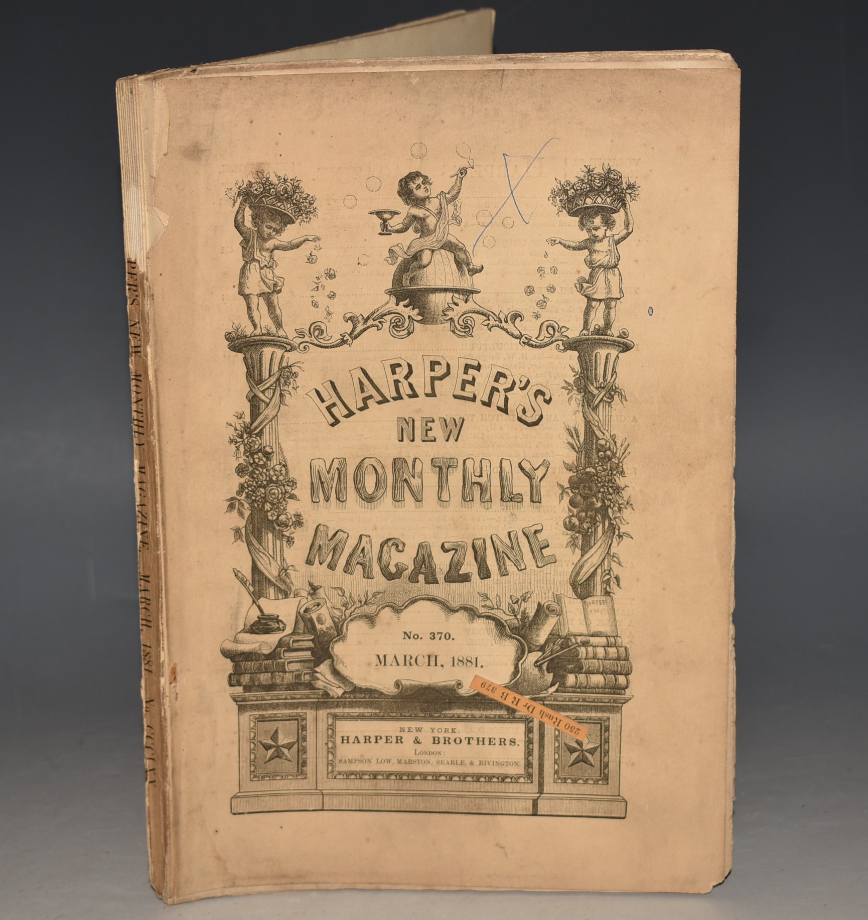 A Laodicean. In: HARPER'S MONTHLY MAGAZINE European Edition. (Jan 1881 - Jan 1882).