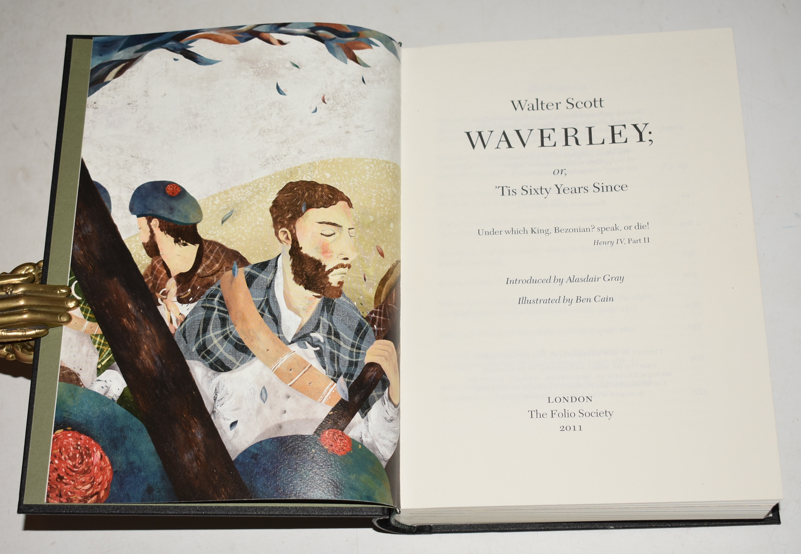 Waverley or ‘Tis Sixty Years Since Introduced by Alasdair Gray. Illustrated by Ben Cain.
