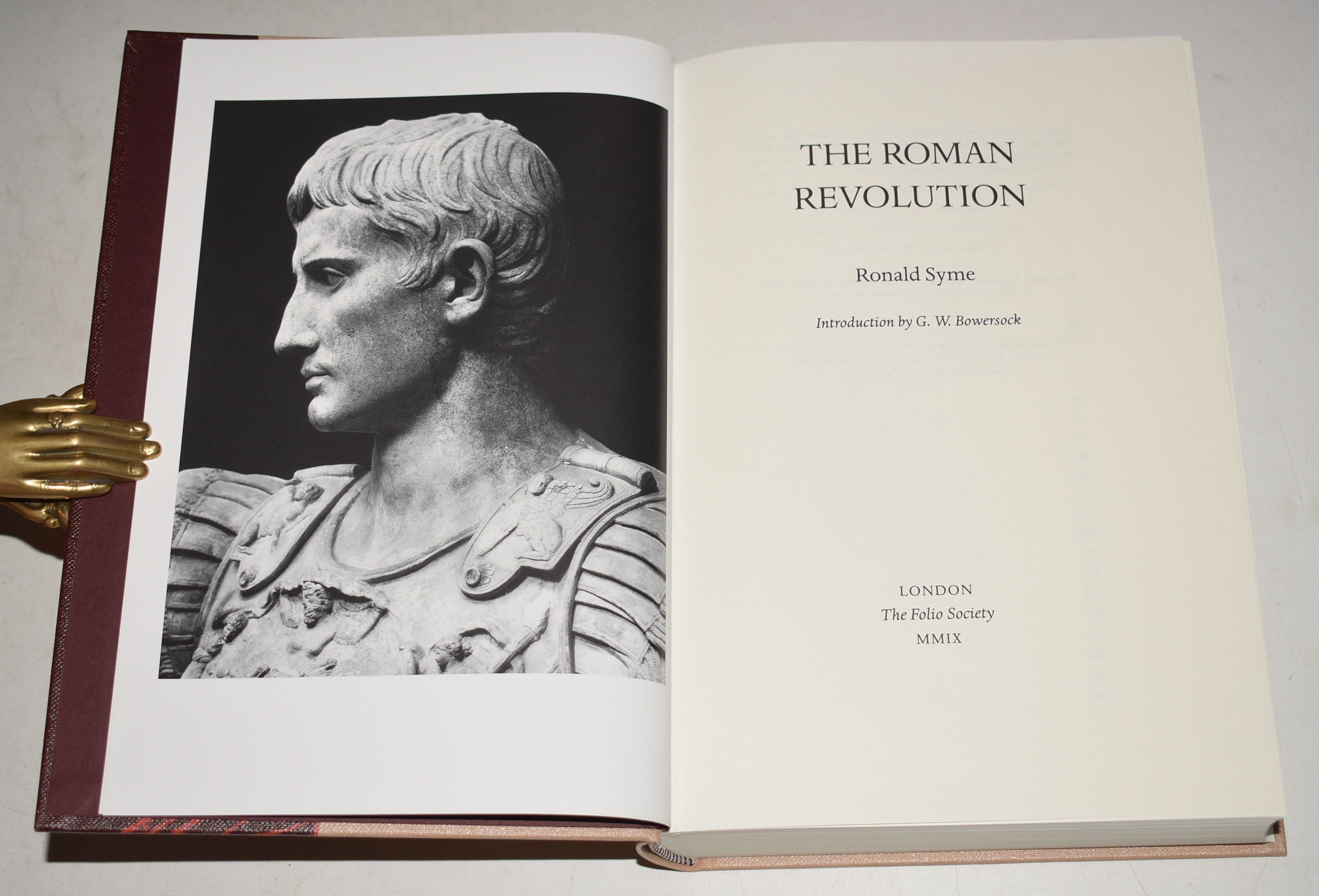 The Roman Revolution Introduction by R.W. Bowersock.