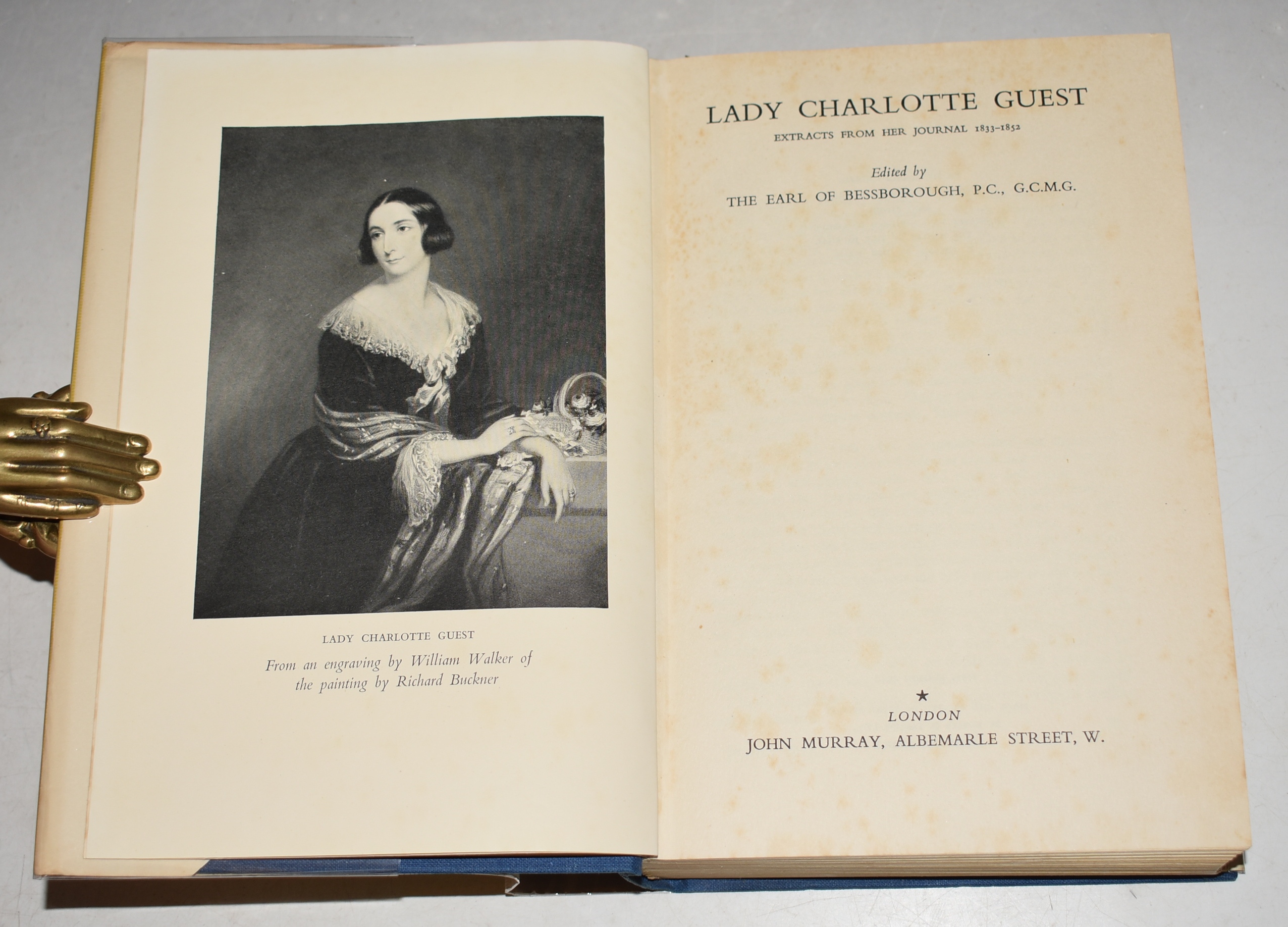 The Diaries of Lady Charlotte Guest: Lady Charlotte Guest Extracts from Her Journal 1833-1852.