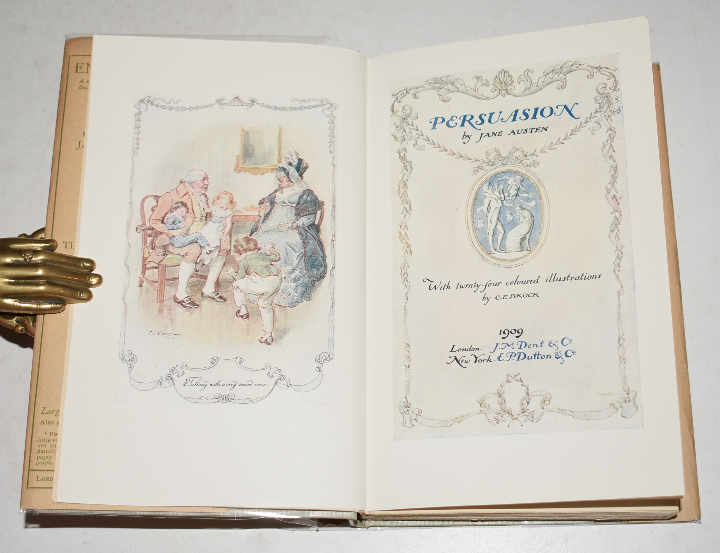 Persuasion. The Series of English Idylls. With Twenty-Four Coloured Illustrations by C. E. Brock.