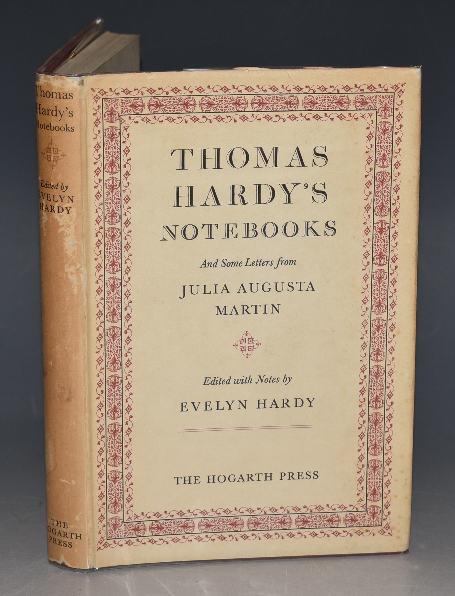 Thomas Hardy’s Notebooks. And some letters from Julia Augusta Martin. Edited with Notes by Evelyn Hardy.
