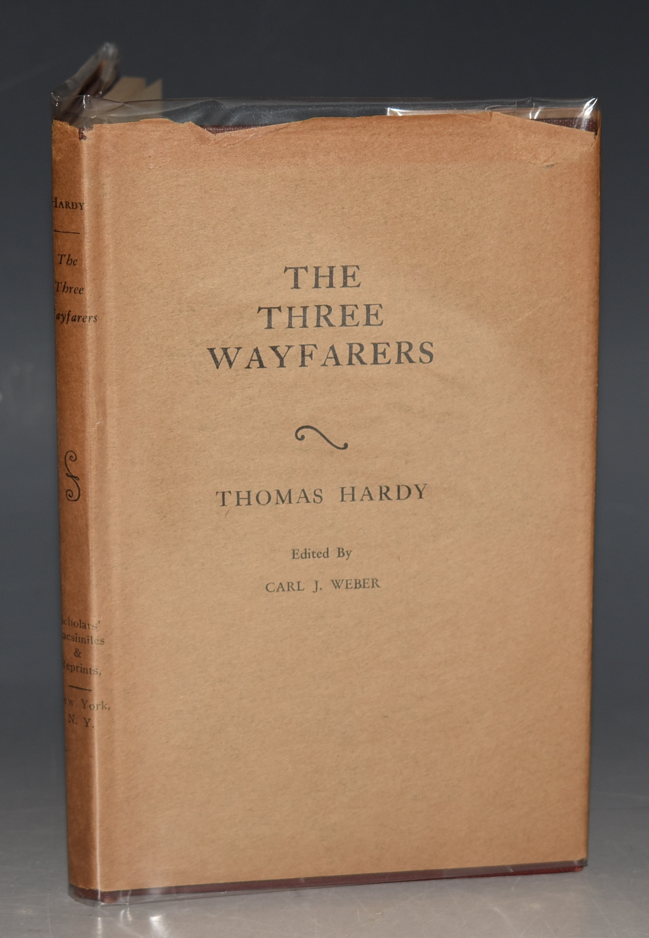 The Three Wayfarers. Facsimile of the First Edition With an introduction and Notes by Carl J. Weber.