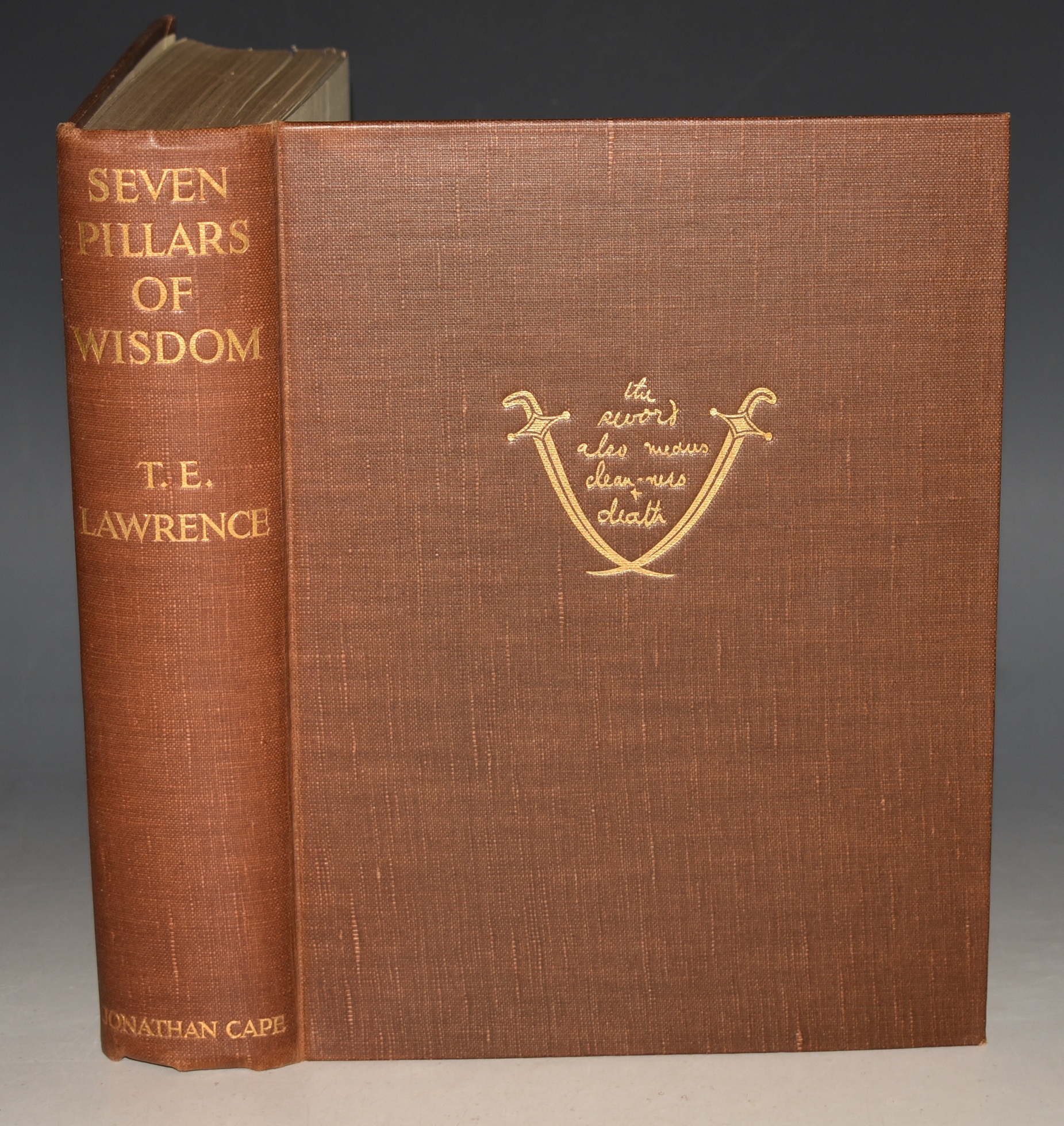 Seven Pillars Of Wisdom. A Triumph.