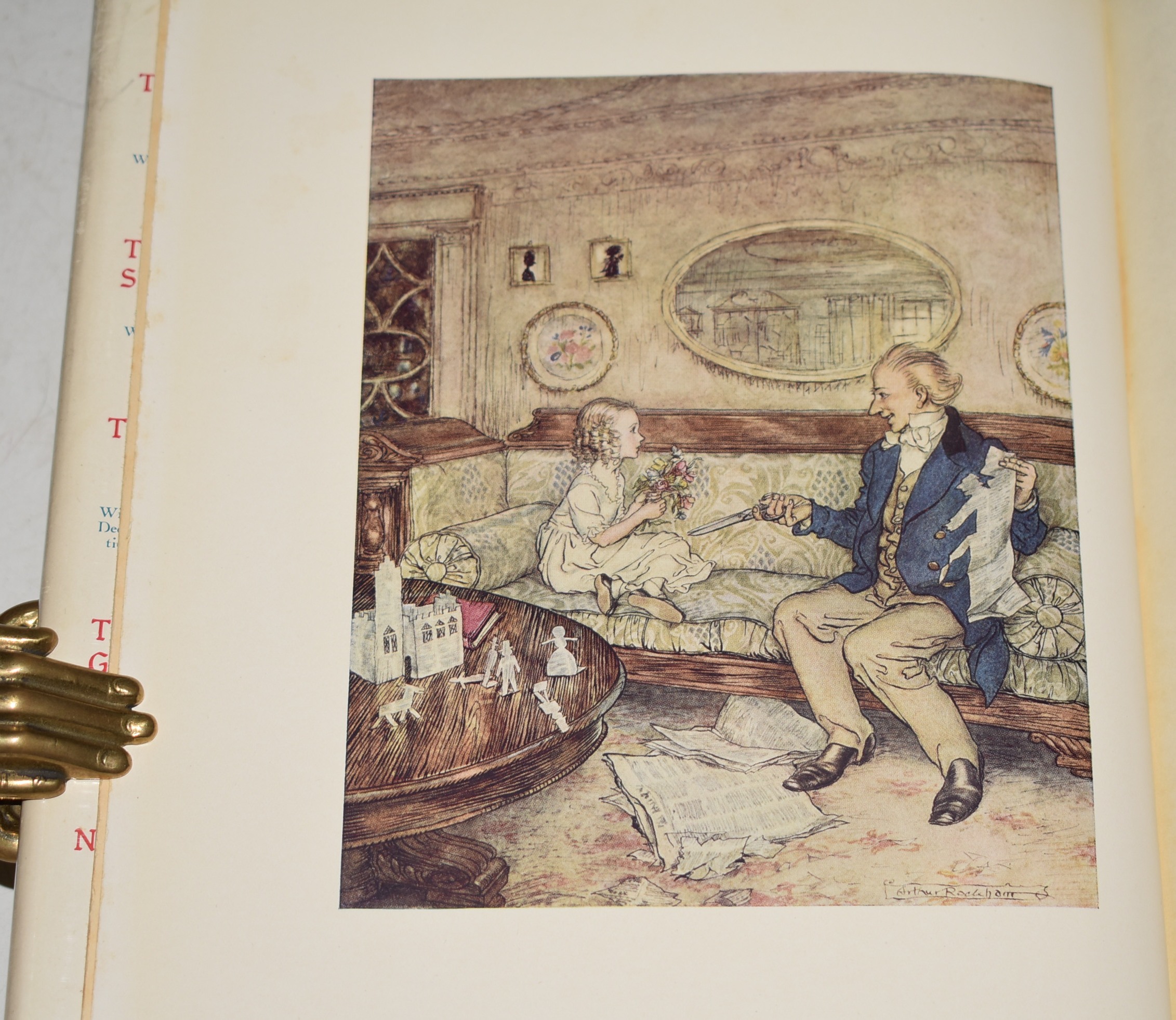 Fairy Tales by Hans Andersen Illustrated by Arthur Rackham.