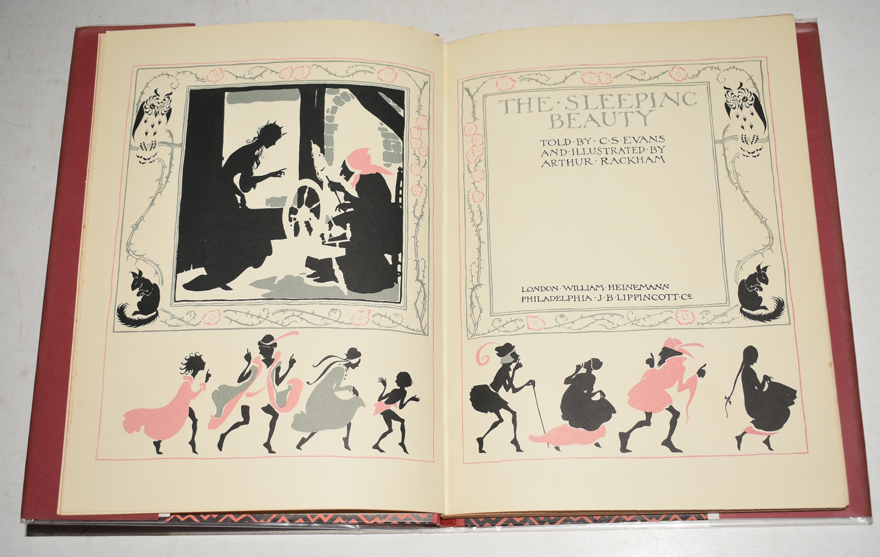 The Sleeping Beauty. Retold by C.S. Evans & Illustrated by Arthur Rackham.