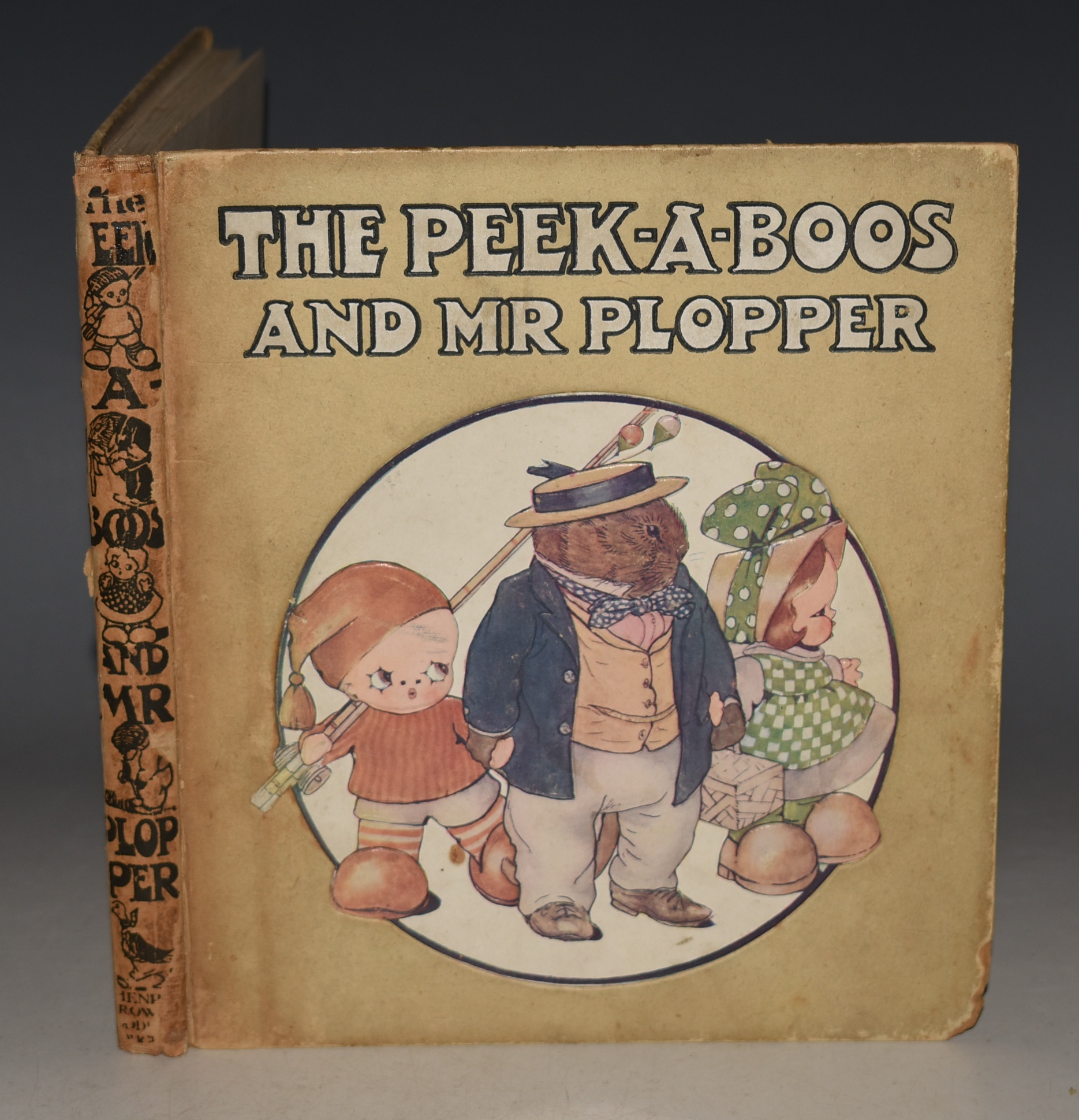 The Peek-A-Boos and Mr Plopper Drawn by Chloe Preston and George Howard-Vyse.