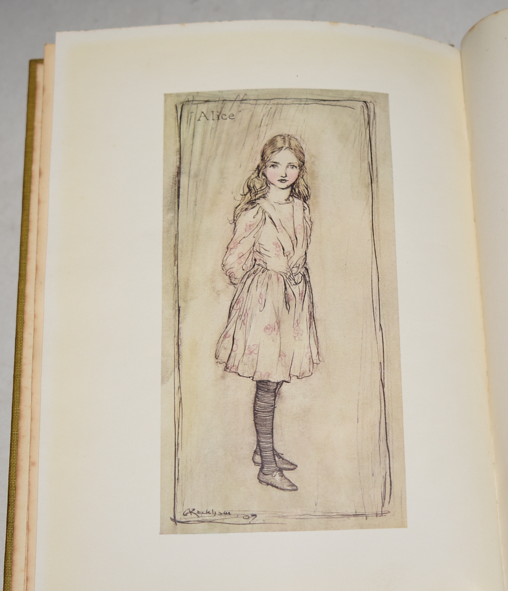 Alice's Adventures in Wonderland. Illustrated by Arthur Rackham. With a Proem by Austin Dobson.