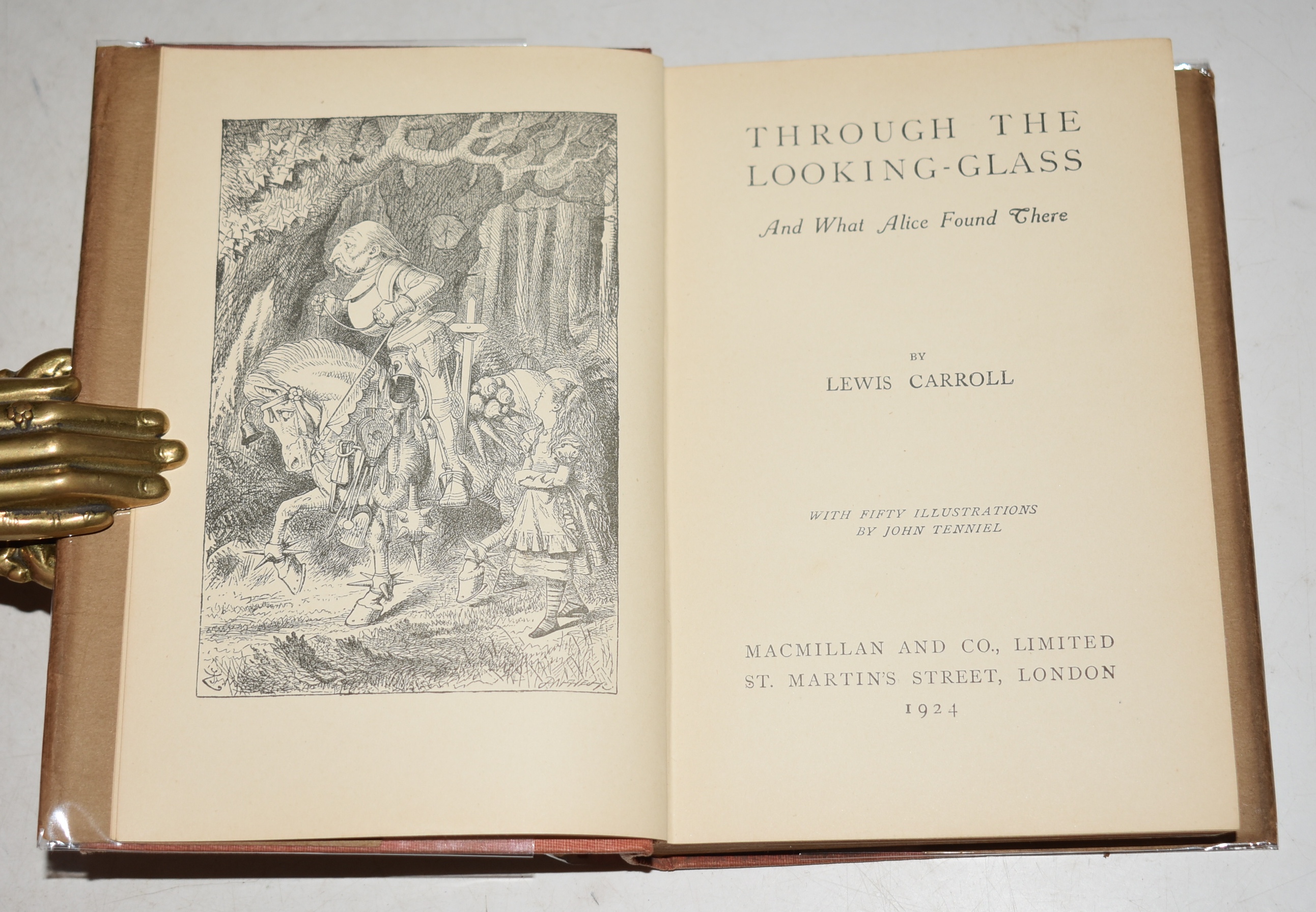 Through The Looking-Glass, and What Alice Found There. With Fifty Illustrations by John Tenniel.