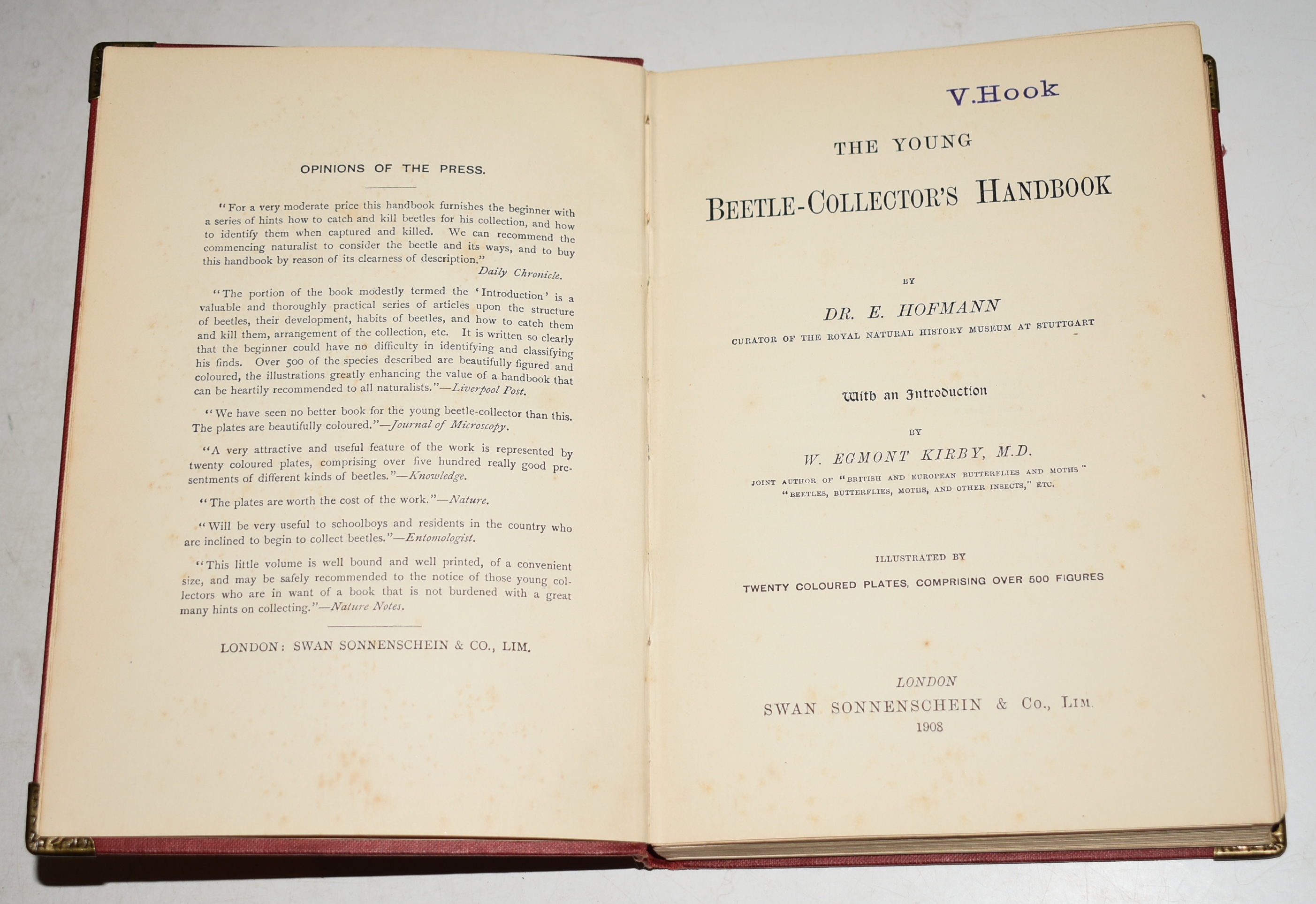 The Young Beetle-Collector's Handbook.