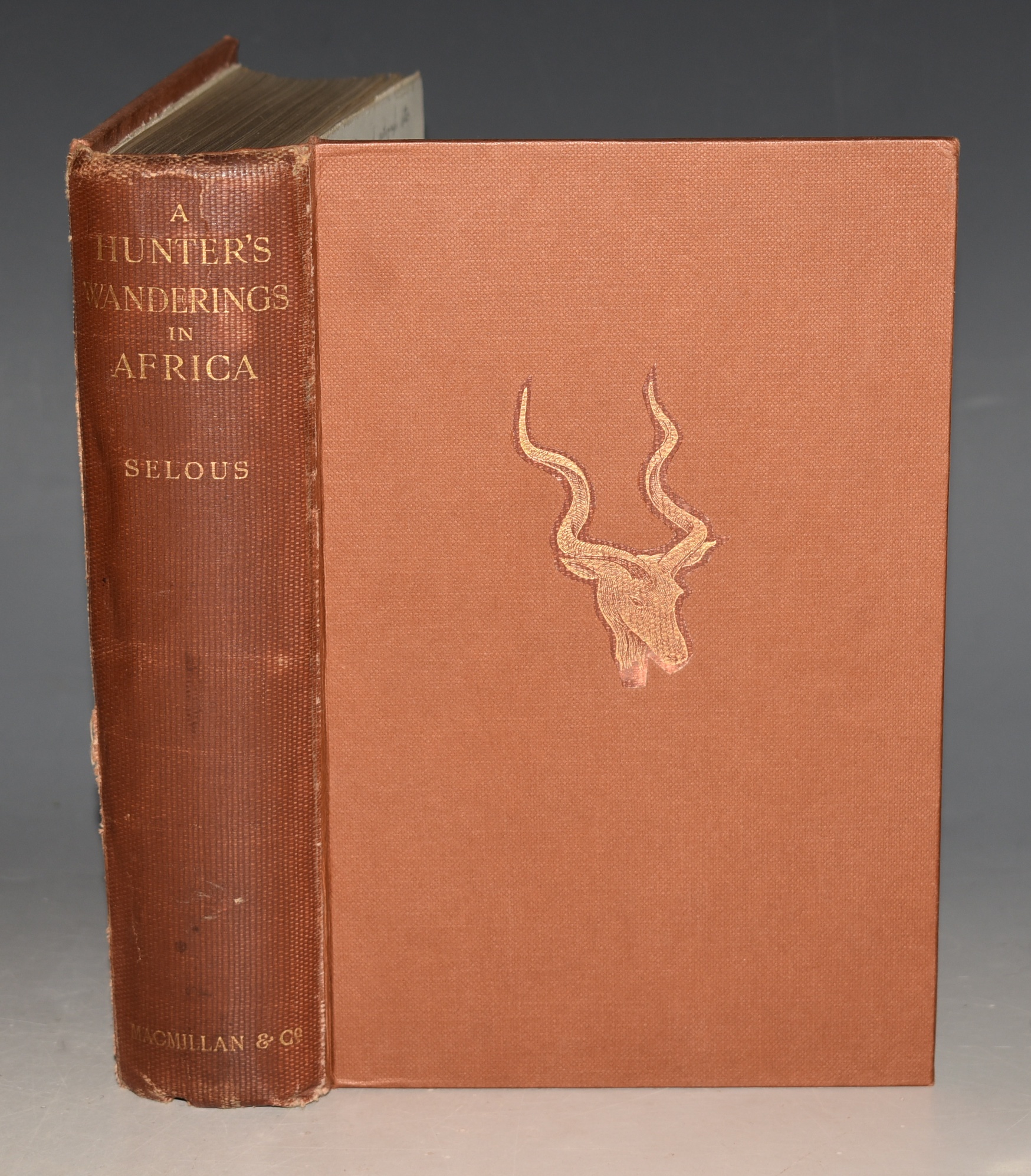 A Hunter's Wanderings in Africa. Being A Narrative of Nine Years spent amongst the Game of the Far Interior of South Africa. With Seventeen full-page illustrations by J. Smit, E. Whymper, and Miss A.B. Selous. WITH THREE SIGNED LETTERS TIPPED-IN AT REAR.