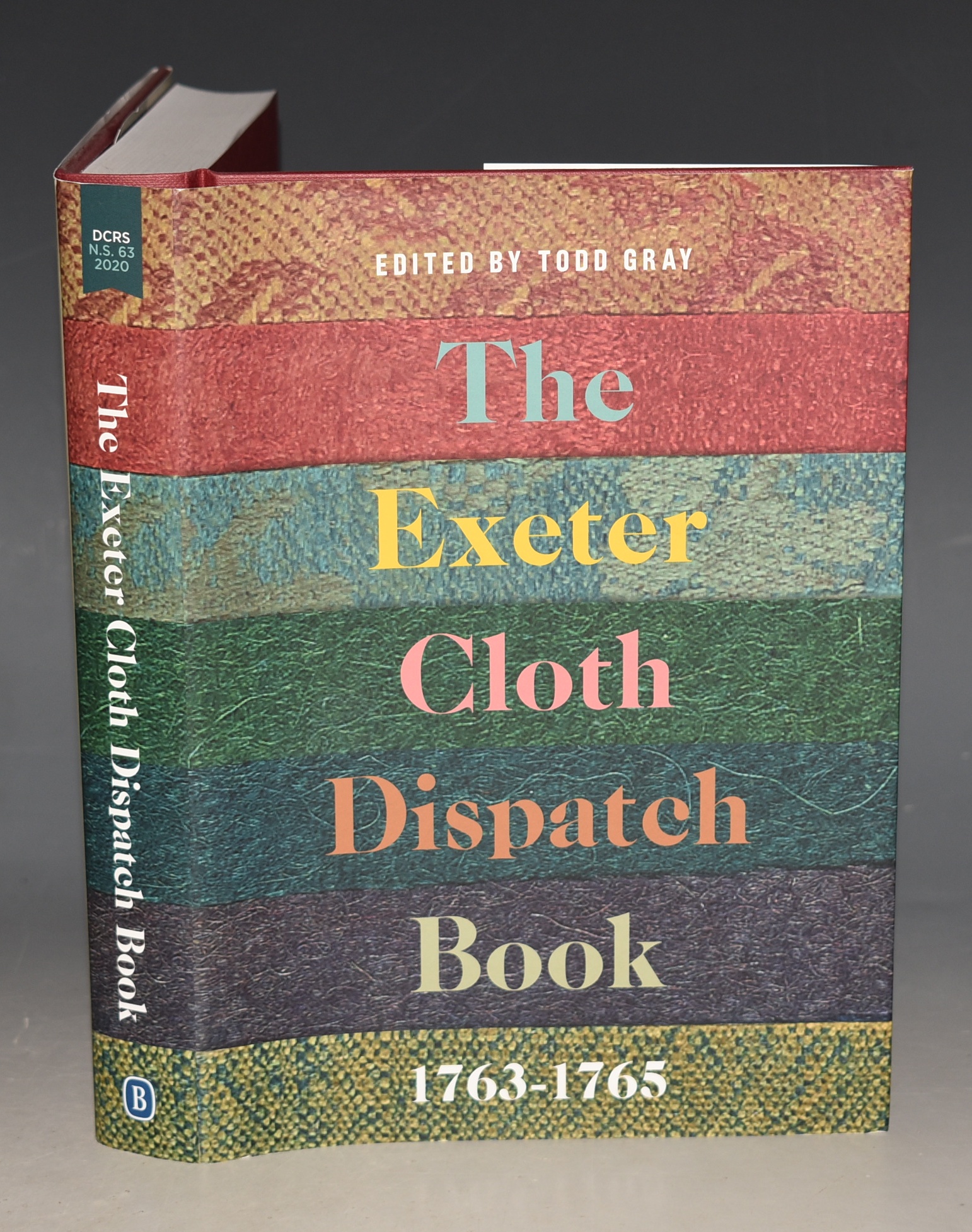 The Exeter Cloth Dispatch Book, 1763-1765 Edited by Todd Gray. Devon and Cornwall Record Society, New Series Volume 63.
