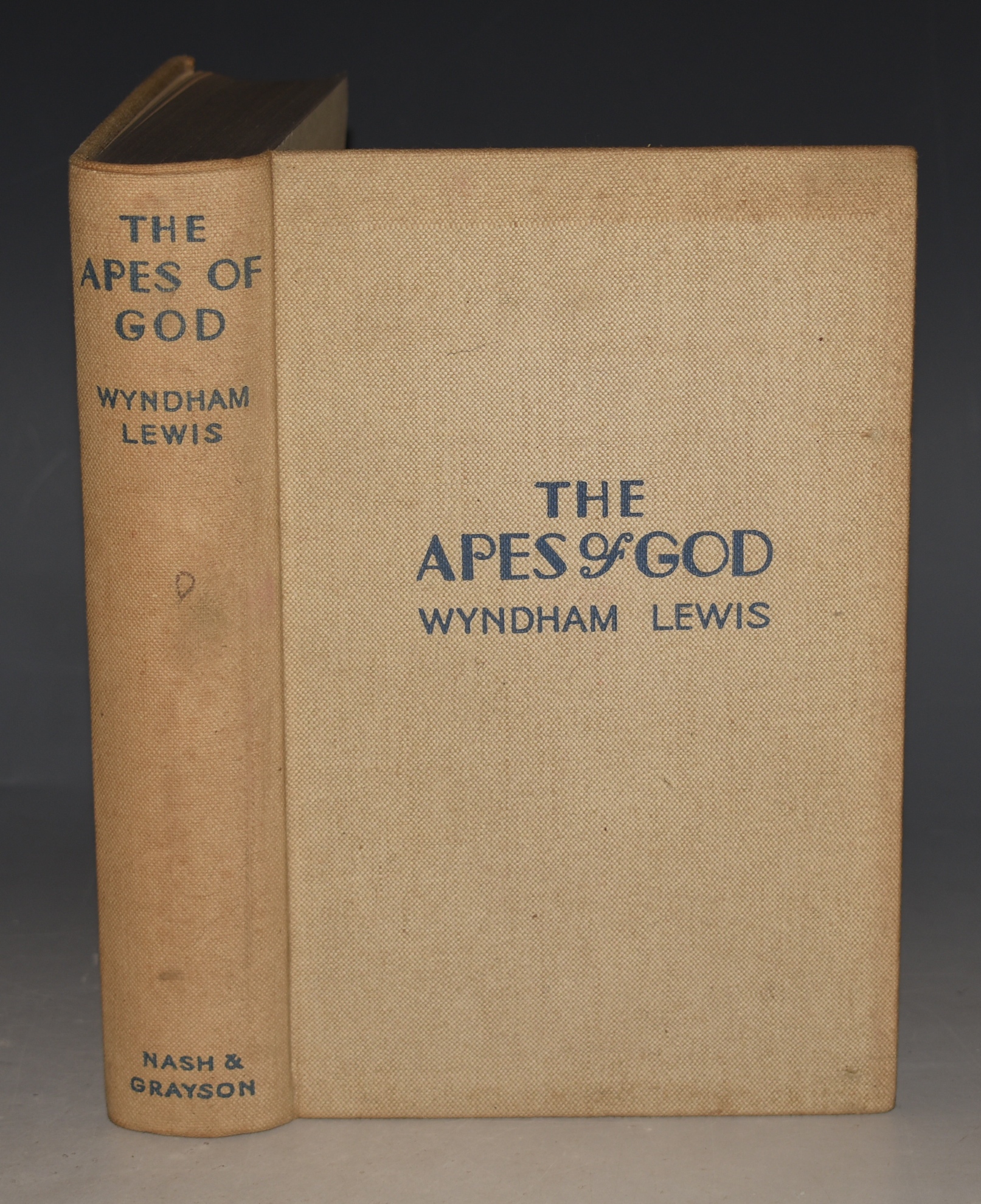 The Apes of God. With designs by Wyndham Lewis.