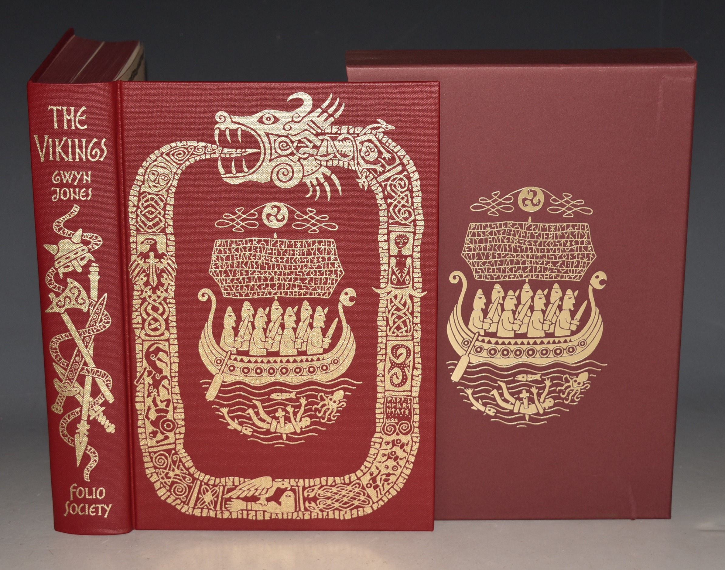 The Vikings. Introduction by Magnus Magnusson. In Slipcase.