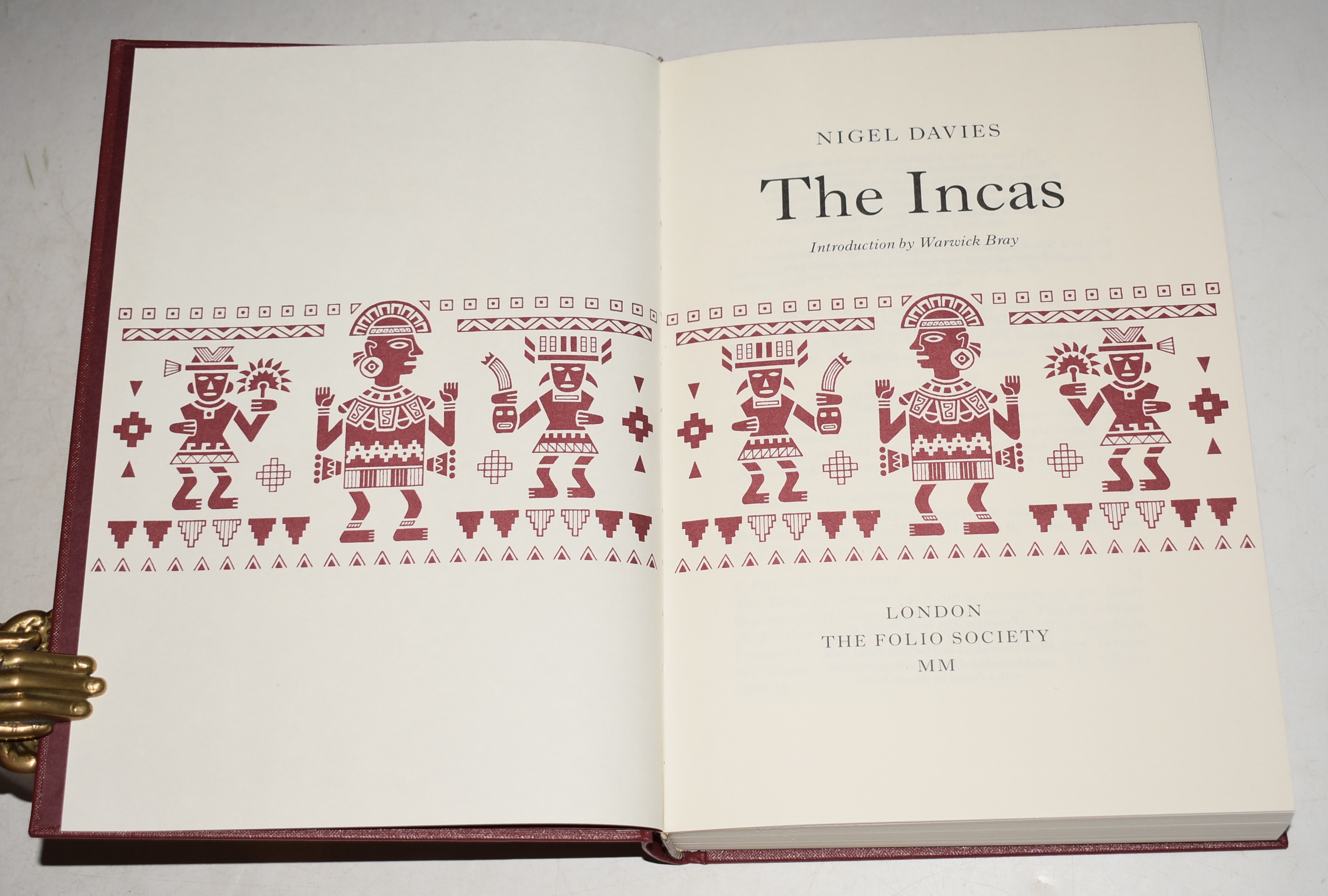 The Incas. Introduction by Warwick Bray In Slipcase.